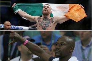 Su Conoru McGregoru treniravęsis boksininkas apie jo kovą prieš Floydą Mayweather: „Jie turės sustabdyti kovą“