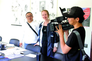 Japonų TV žurnalistai skuba į Lietuvą