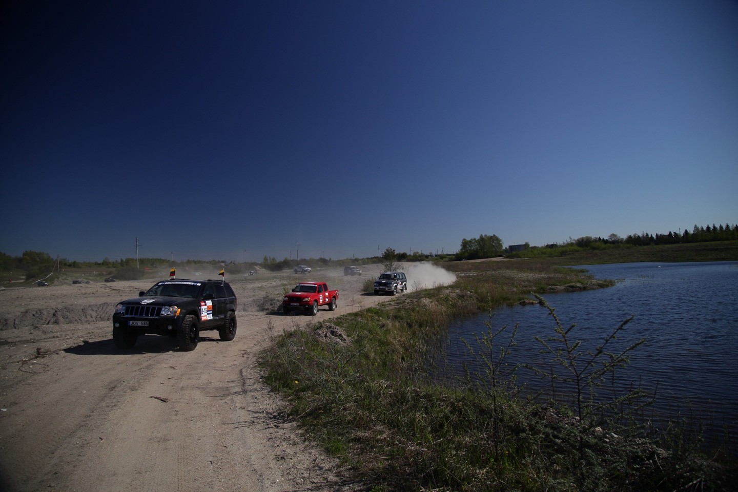 Po dvejų savaičių Naujojoje Akmenėje vyks Lietuvos automobilių ralio reido čempionato ir taurės antrojo etapo lenktynės.<br>Organizatorių nuotr.