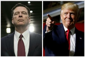 Donaldas Trumpas sako neturintis pokalbių su Jamesu Comey įrašų