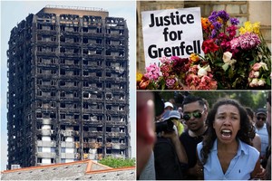 Policija skelbia, kas sukėlė gaisrą Londono daugiabutyje