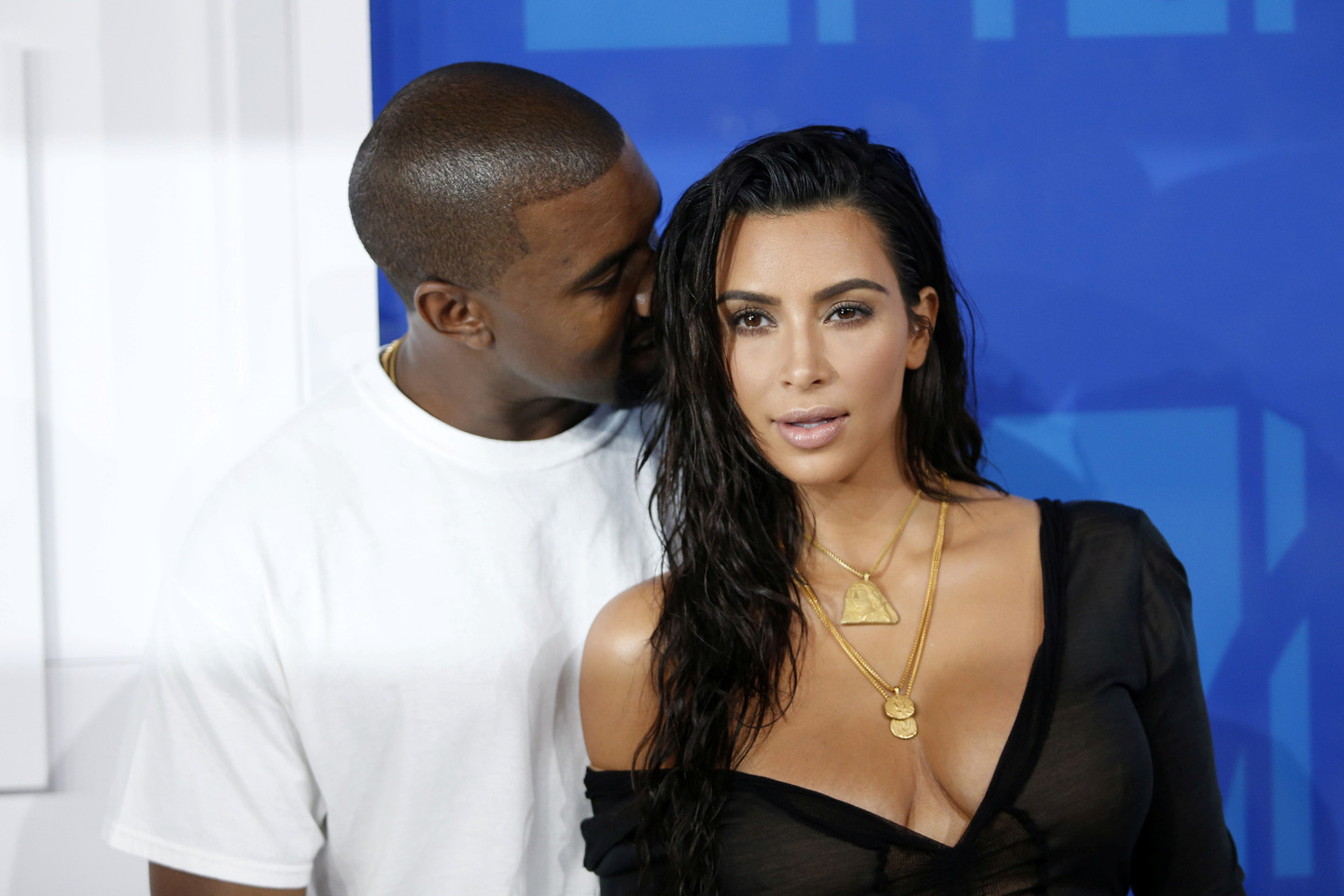 Kanye Westas ir Kim Kardashian.<br>Scanpix nuotr.