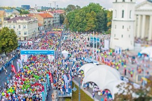 „Vilniaus maratone“ – šimtai Tomų, Andrių, Ievų ir Linų