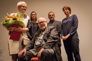 Berlyne prizą gavęs Antanas Sutkus džiaugėsi  proga susitikti su kolegomis, kurių nematė dešimtmečius