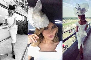 Asta Valentaitė Askoto lenktynėse galvą papuošė karališkosios šeimos numylėtinio kūriniu