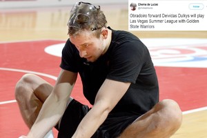 Deividas Dulkys pateko į NBA vasaros lygą: žais „Warriors“ ekipoje