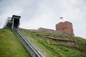 Dėl Gedimino kalno bus skelbiama ekstremali situacija
