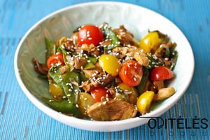 Greiti ir sveiki pietūs – vištienos krūtinėlė su daržovėmis