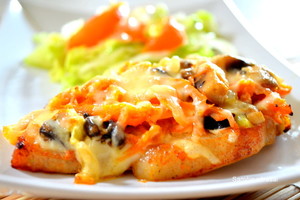 Išpildyta vyro svajonė – ūkiškas ir sotus kiaulienos kepsnys