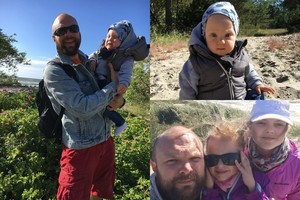 Po visų išbandymų Kristupas Krivickas švyti: sūnų supažindino su jūra