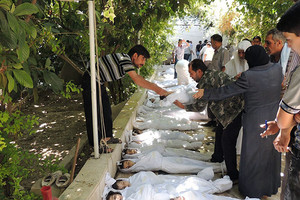 Dėl naujos cheminės atakos grėsmės – JAV žinutė Sirijai