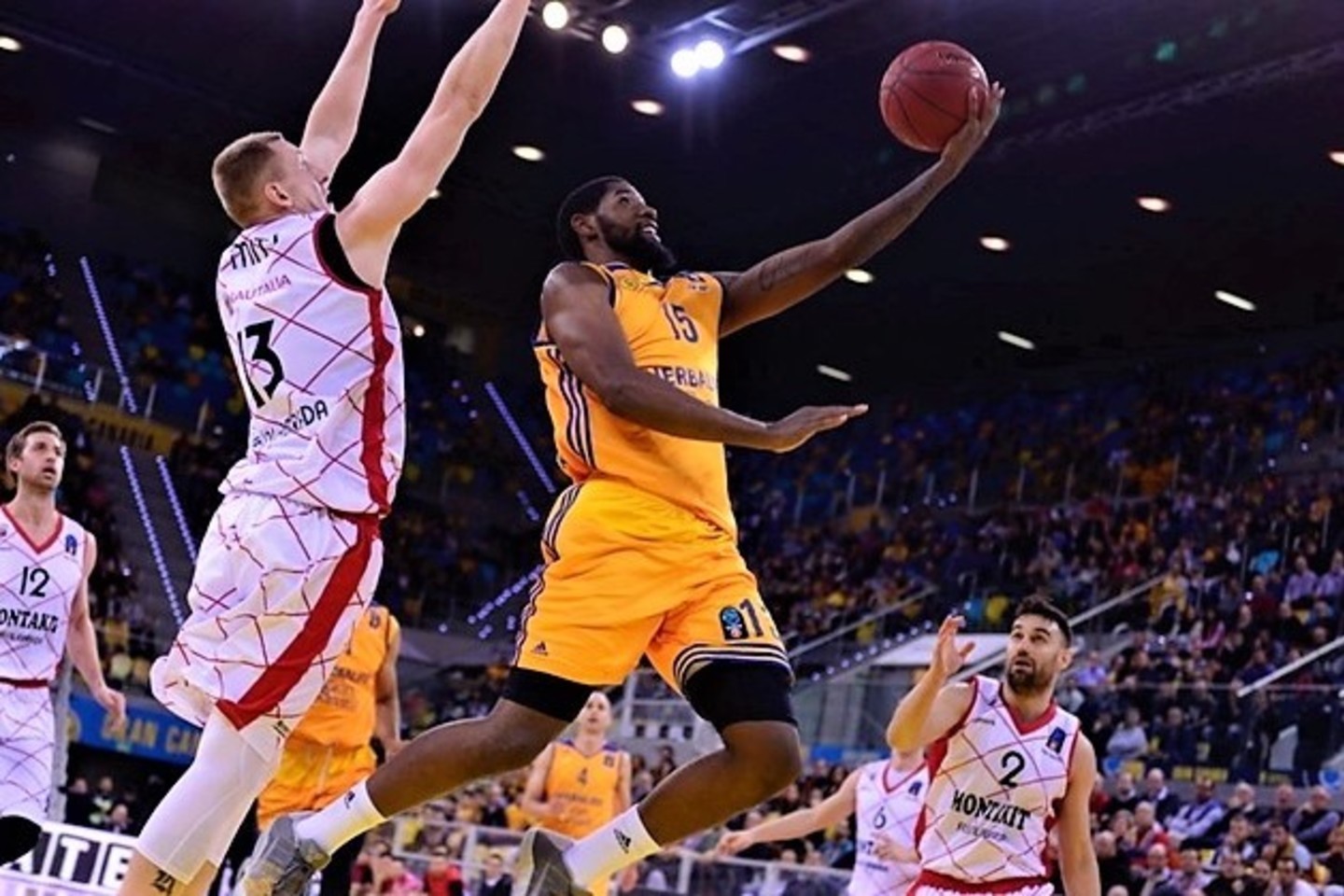 R.O'Nealas pastarąjį sezoną rungtyniavo Gran Kanarijoje. <br>eurocupbasketball.com nuotr.