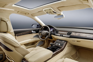 Naujojo „Audi A8“ važiuoklėje – dar nematyta technologija