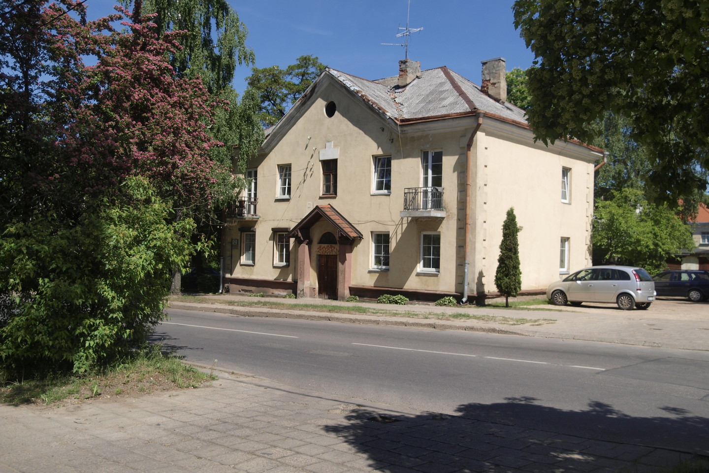  Asbesto šiferiu dengtų namų Vilniuje, Antakalnio rajone - daugybė. <br> A.Srėbalienės nuotr. 