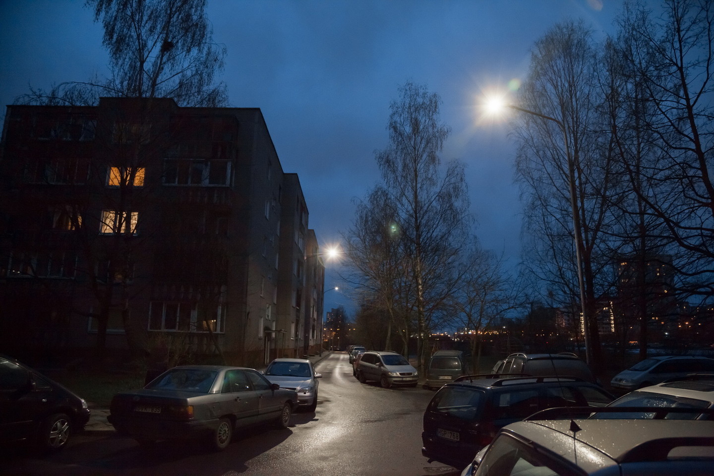  Seni gatvių šviestuvai Vilniuje netrukus bus keičiami į LED. <br> S.Žiūros nuotr. 