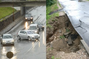 Įspėja vairuotojus: po liūties nevažiuokite į šias vietas Vilniuje