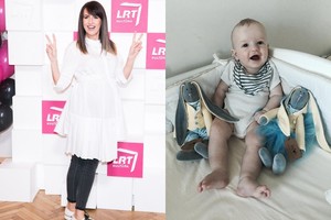 Katažina Zvonkuvienė parodė ūgtelėjusį sūnų Donatą