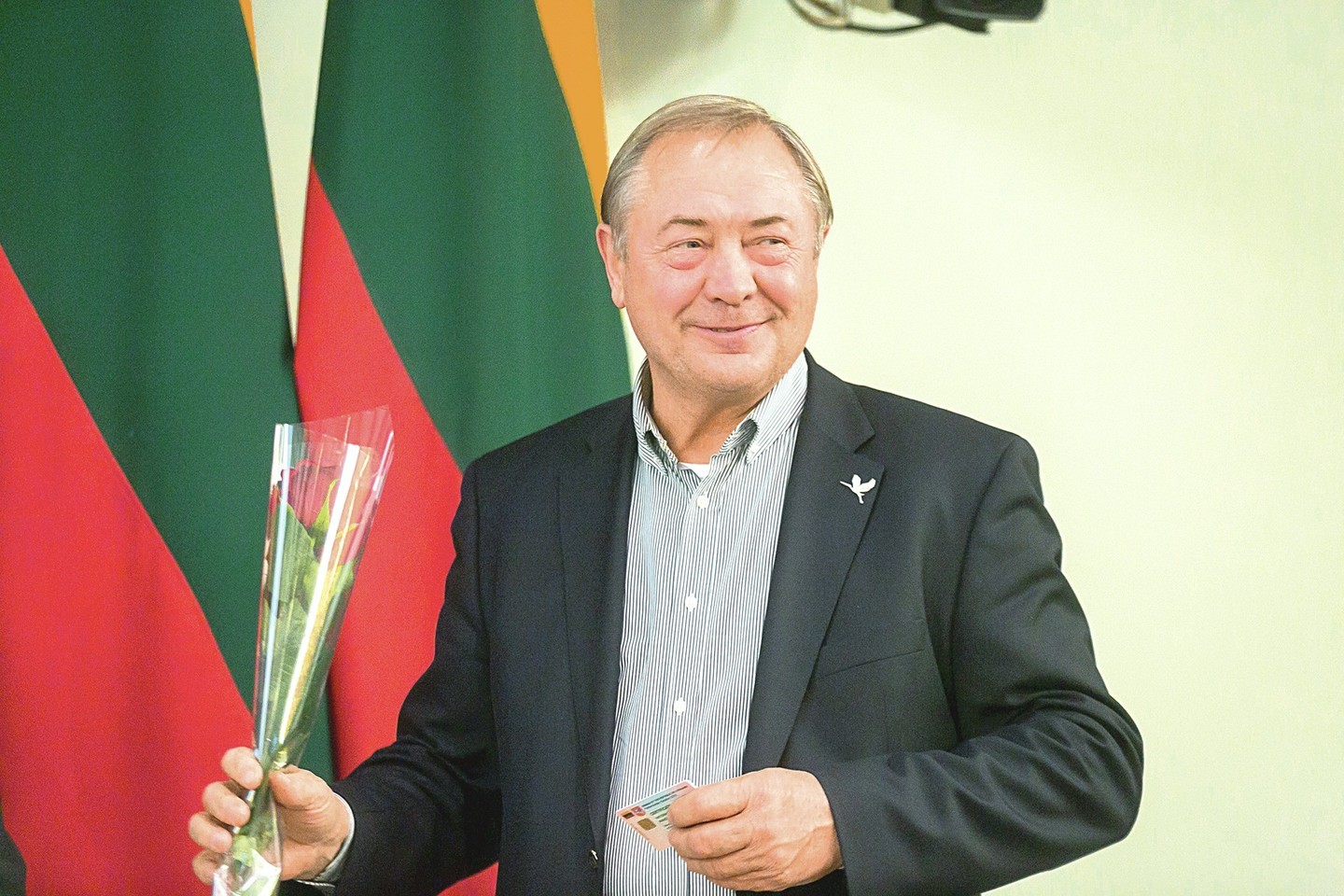 „Valstiečių“ partijos vicepirmininkas V.Rinkevičius perspėjo bendražygius.<br>T.Bauro nuotr.