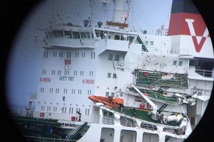 Lamanšo sąsiauryje susidūrė tanklaivis ir prekinis laivas