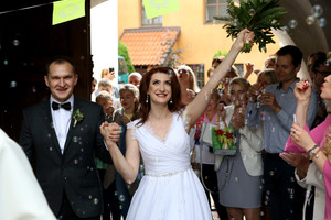 Niūrus oras nesugadino grupės „The Ditties“ narės Rūtos Švipaitės vestuvių