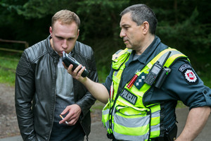 Lietingoje Palangoje – girti bernvakariai ir avarija su laiminga pabaiga