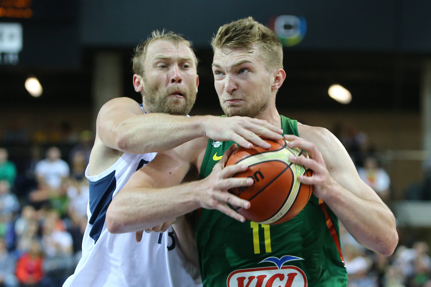 Lietuvos vyrų nacionalinė rinktinė. Lietuva - Baltarusija. Domantas Sabonis