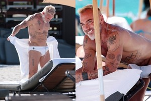 Seksualusis italas Gianluca Vacchi paplūdimyje kaitino gerbėjų kraują