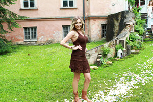 „TV Pagalbos“ žvaigždė Gerda Žemaitė sužibėjo kaip modelis