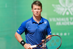 Apmaudu: iniciatyvą paleidęs Ričardas Berankis krito pačiame Vimbldono starte