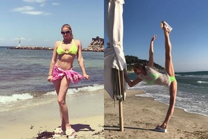  Skandalingoji Anastasija Voločkova dalijasi pikantiškais atostogų kadrais