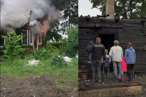 Visą Lietuvą sukrėtusi tragedija be pastogės paliko daugiavaikę šeimą