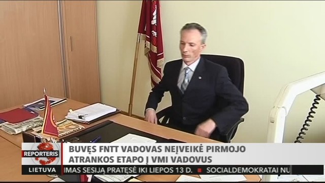 Buvęs FNTT vadovas neįveikė pirmojo atrankos etapo į VMI vadovus