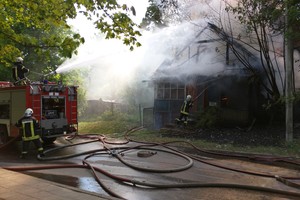 Gaisras sodyboje pridarė 50 tūkst. eurų nuostolių