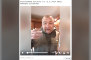 Eugenijus Ostapenka blaivėsi areštinėje: spyrė nėščiai moteriai