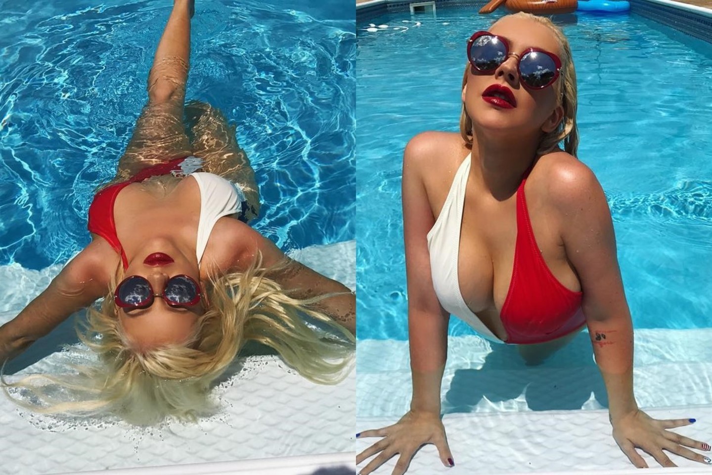  Dainininkė Christina Aguilera.<br> „Instagram“ nuotr.