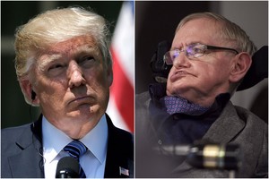 S.Hawkingas įvertino D.Trumpo veiksmus: „Žemėje lis sieros rūgštimi“