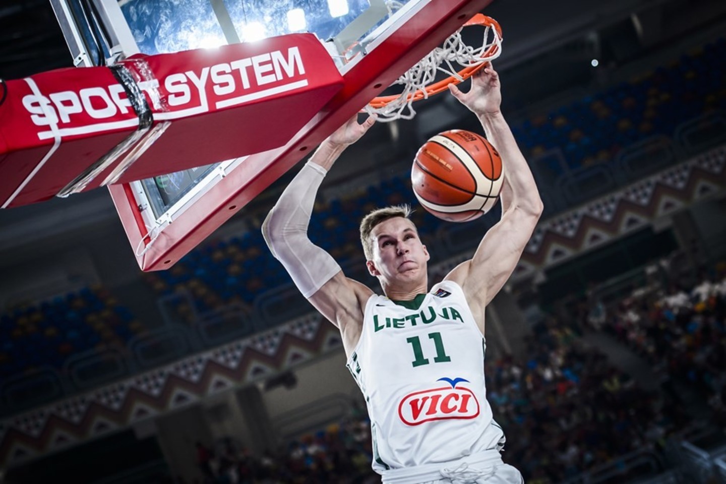  T.Sedekerskis pasaulio devyniolikmečių čempionate pagal rezultatyvumą rikiuojasi penktas.<br> FIBA nuotr.