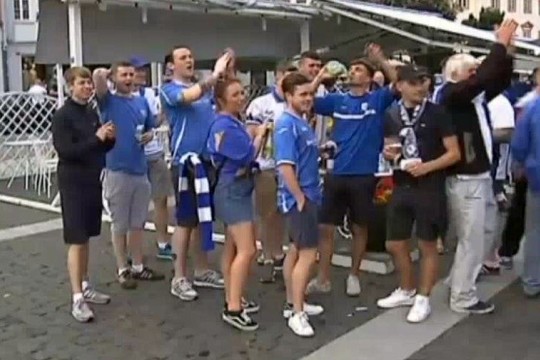 Škotijos futbolo mylėtojai gyrė Vilnių ir lietuvius, stebėjosi alaus kainomis