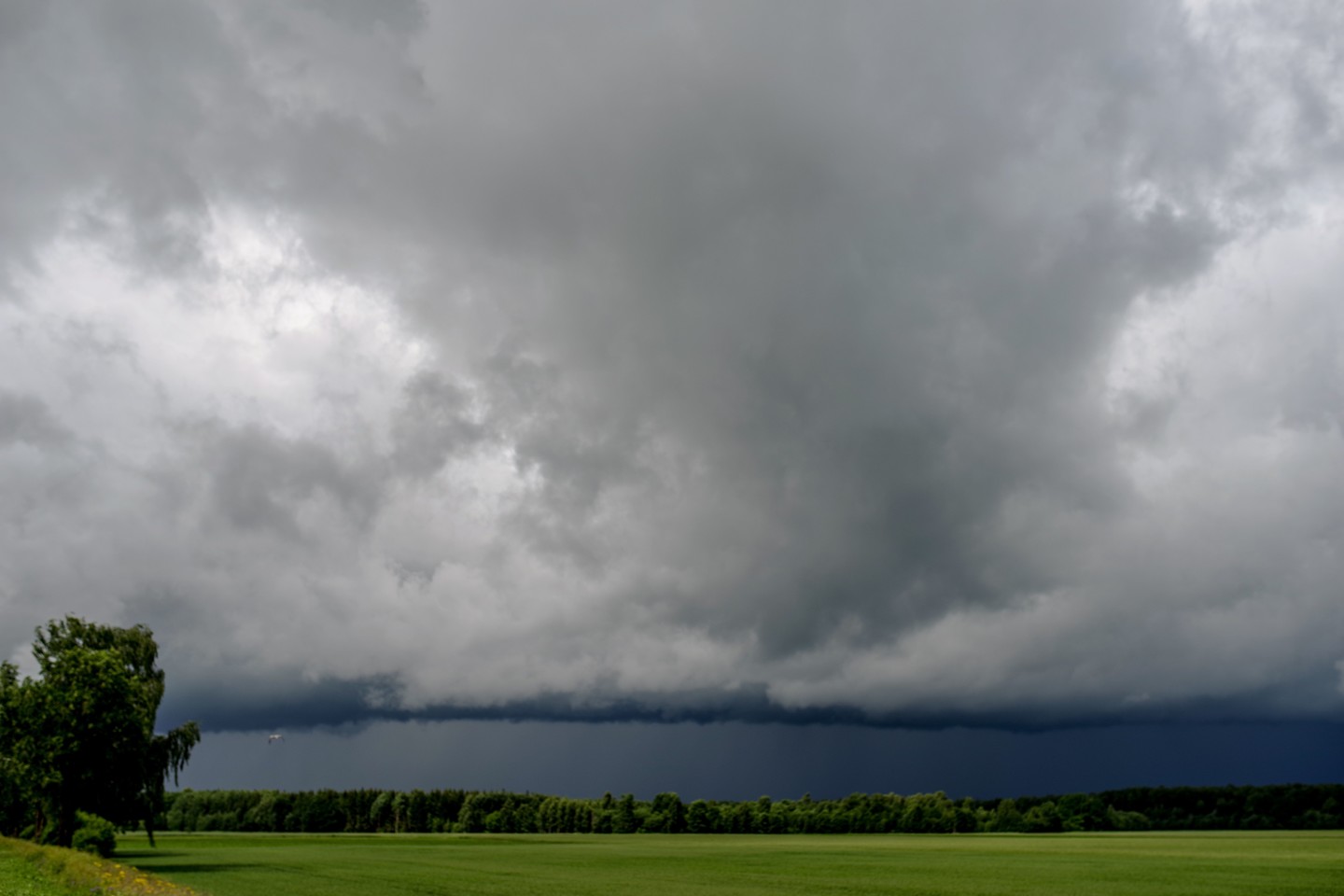 Savaitgalį dangų dažniau dengs lietaus debesys