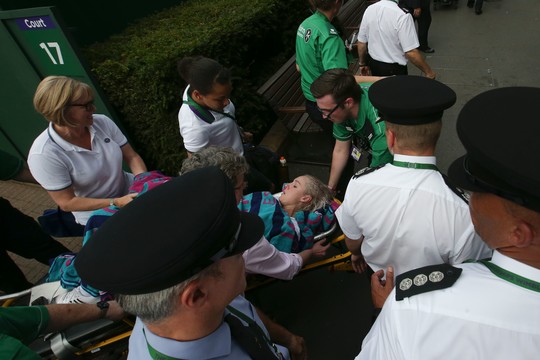 Vimbldono turnyre – šiurpi trauma: tenisininkė garsiai šaukėsi pagalbos