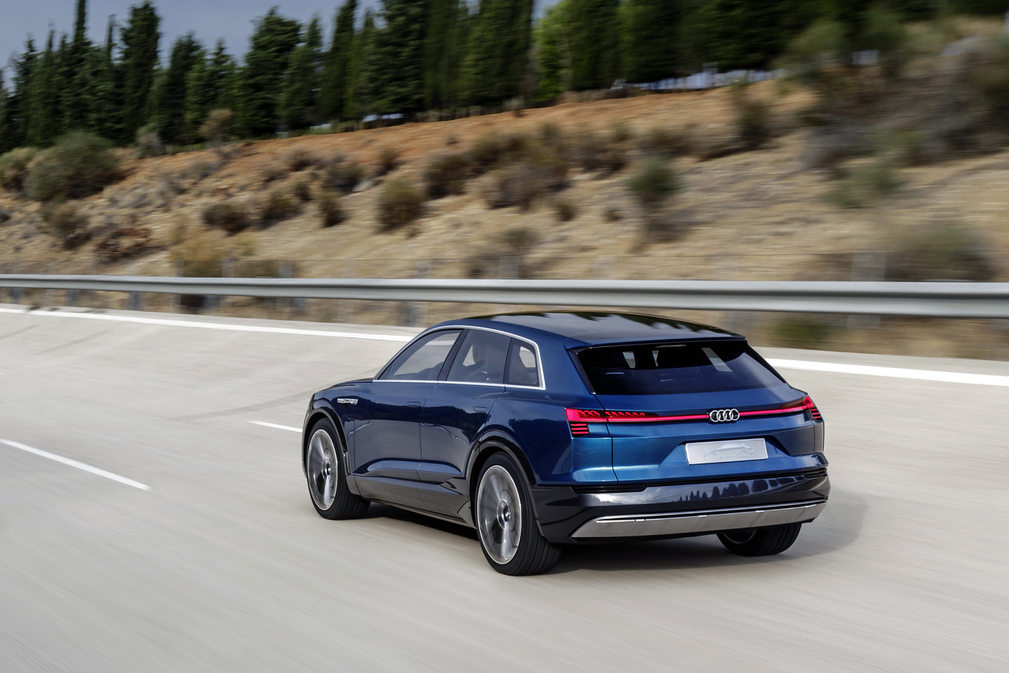 „Audi e-tron quattro“.<br>Gamintojo nuotr.