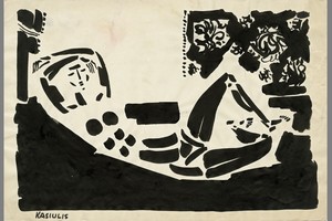 Meistro pamėgtas motyvas – jaunos, dažnai apsinuoginusios moterys, tingiai gulinčios, skaitančios ar muzikuojančios