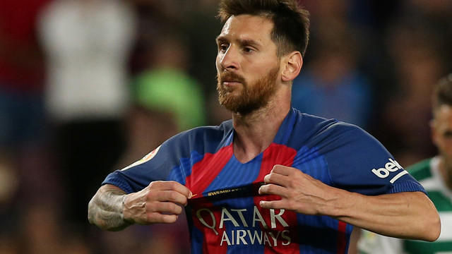 Futbolo žvaigždė Lionelis Messi per savaitę uždirbs milijoną eurų