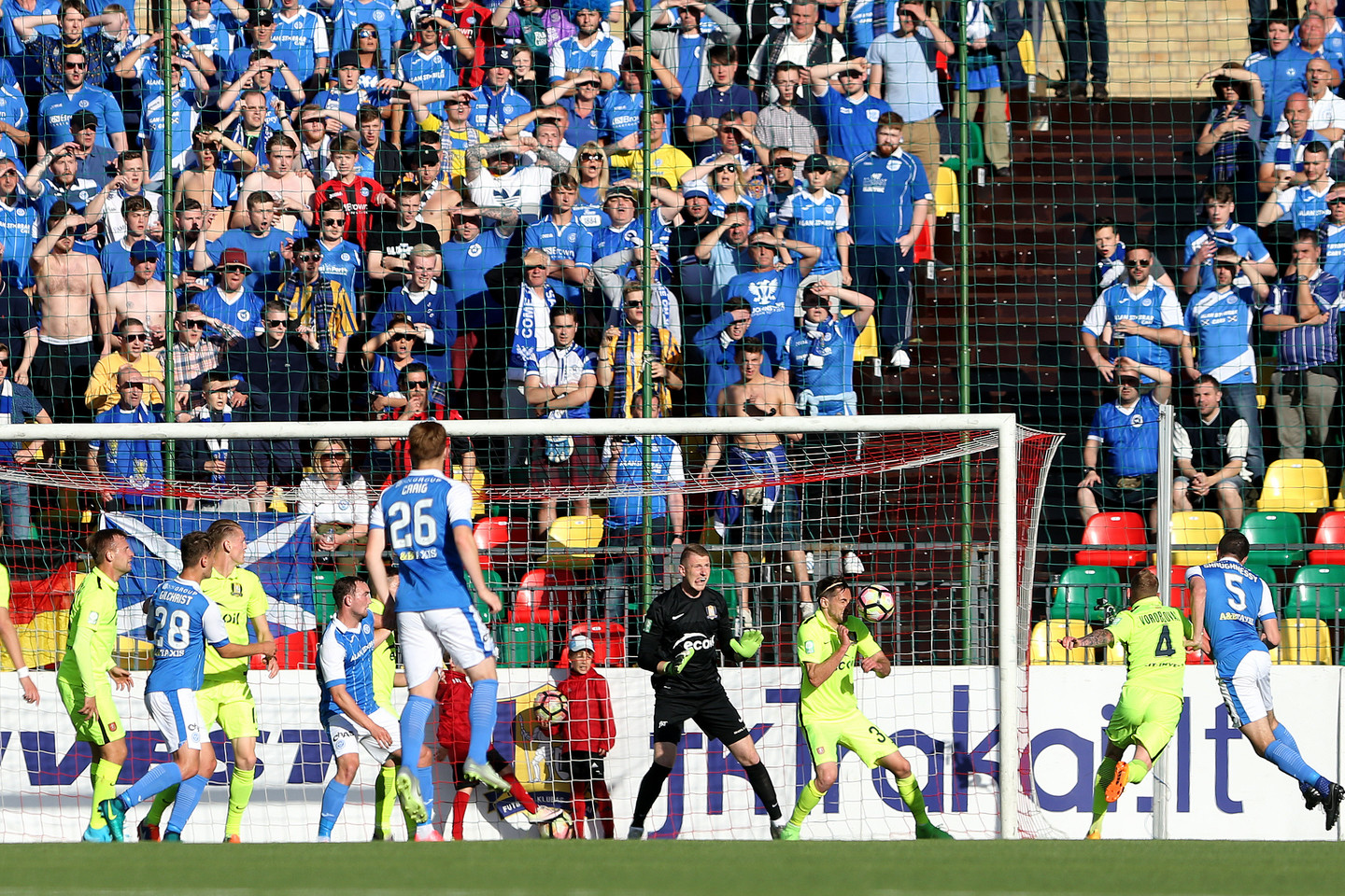 Praėjusią savaitę puikiai pasirodė Lietuvos futbolo klubai