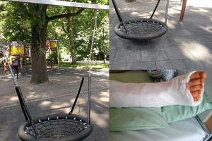 Vilniaus centre mažametės tykojo skaudi nelaimė