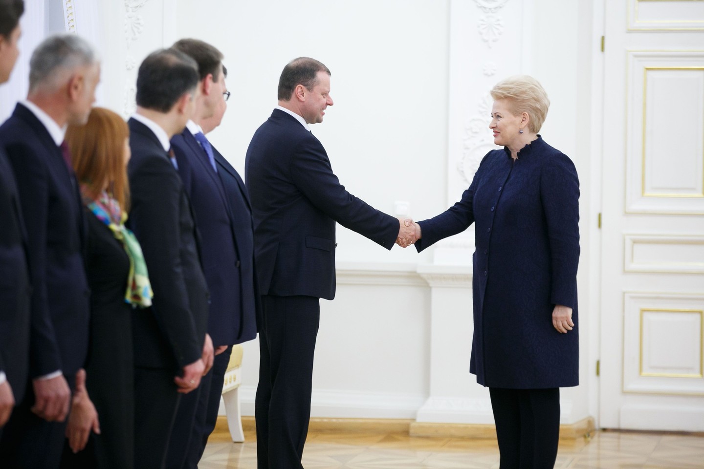 D.Grybauskaitė stipriai kritikuoja ir S.Skvernelio vadovaujamos Vyriausybės darbą.<br> T.Bauro nuotr. iš archyvo