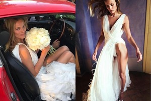 Paviešintas vaizdo įrašas iš paslaptimis apipintų Editos Vilkevičiūtės vestuvių