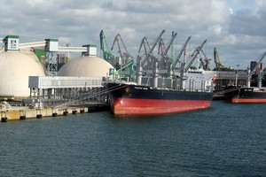 Klaipėdos jūrų uoste vėl - krovos rekordų liūtis