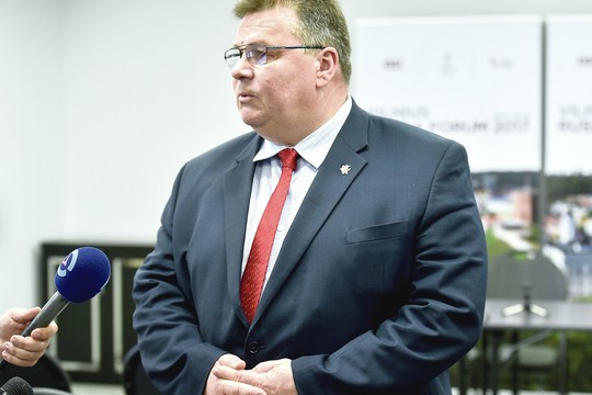 Linas Linkevičius protina partijos bičiulius
