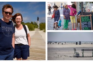 Liepojoje atostogaujanti vokiečių pora: „Baltijos šalys mums tampa per brangios“